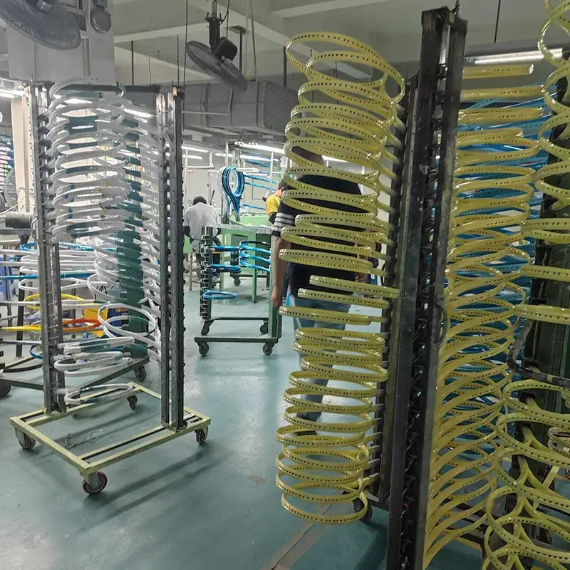 Raw material processing area